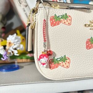 Hello Kitty Strawberry Keychain